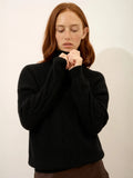 CASSIOPÉE Sweater Trucker Neck Black