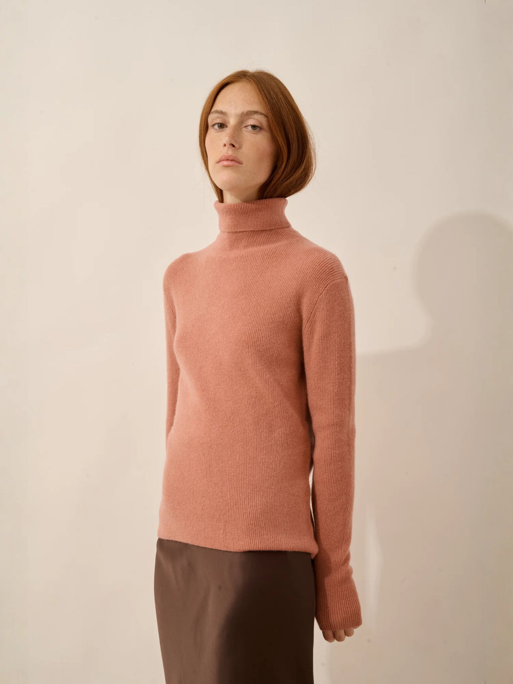 LANAIS Pull Col Roulé Dahlia