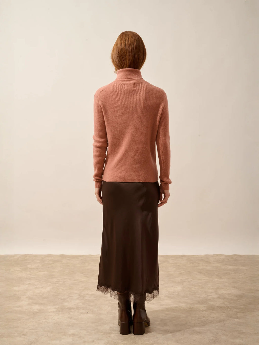LANAIS Pull Col Roulé Dahlia