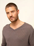 WALT Sweater V-Neck Heather Caribou