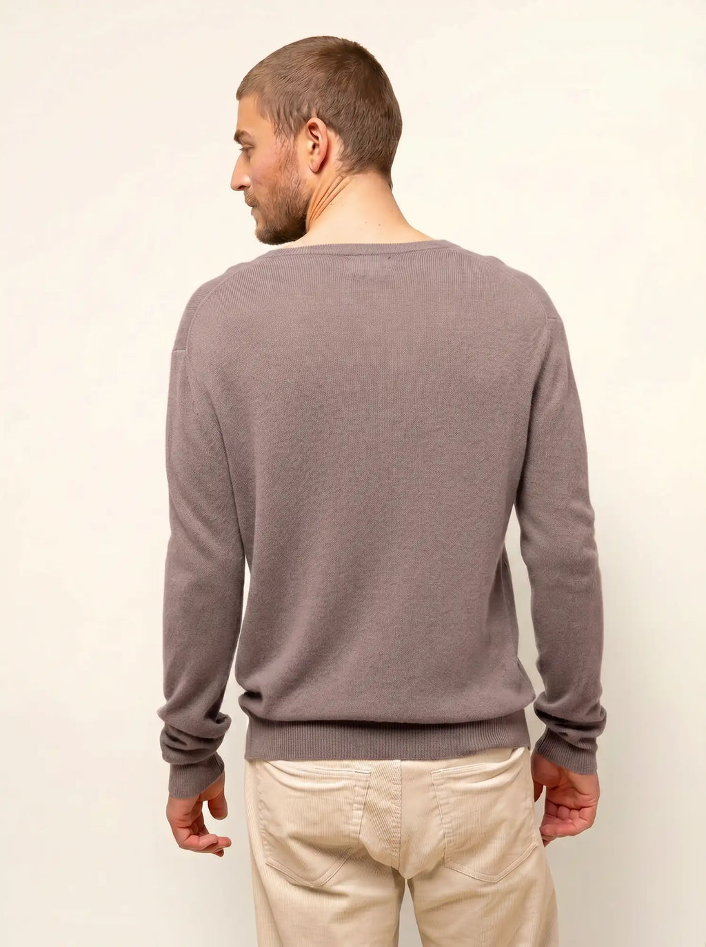 WALT Sweater V-Neck Heather Caribou