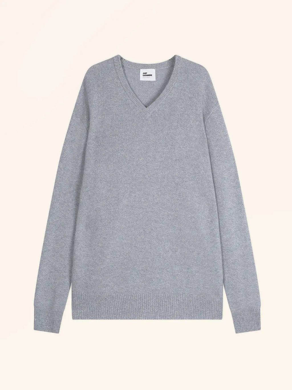 NATHAN Pull Col V 4 Fils Bleu Ivoire