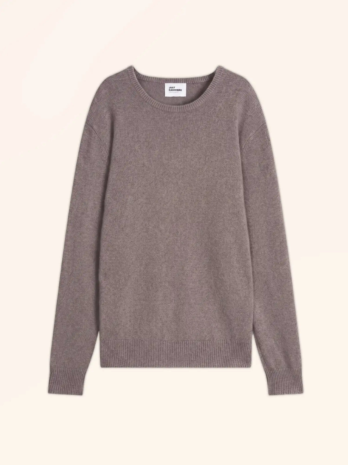 GABIN Pull Col Rond 4 Fils Caribou Chiné