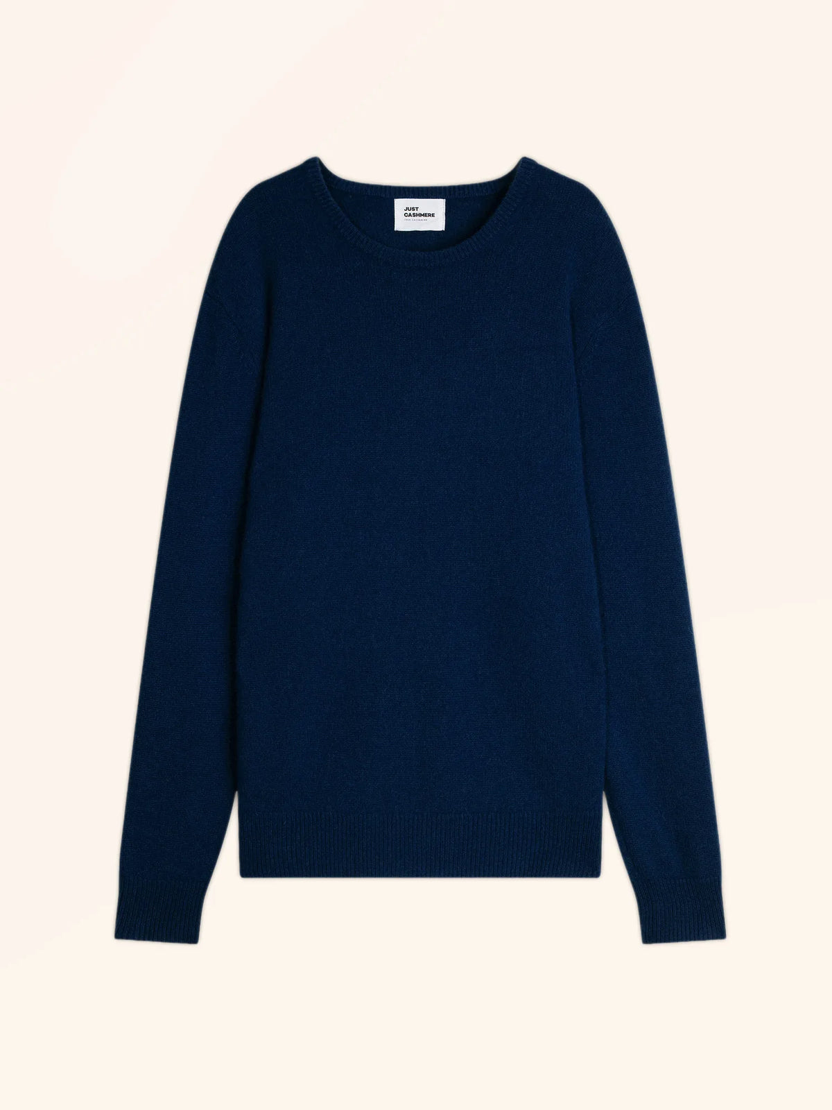 GABIN Pull Col Rond 4 Fils Minuit