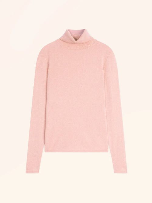 AVA Sweater Turtleneck Ballet Pink