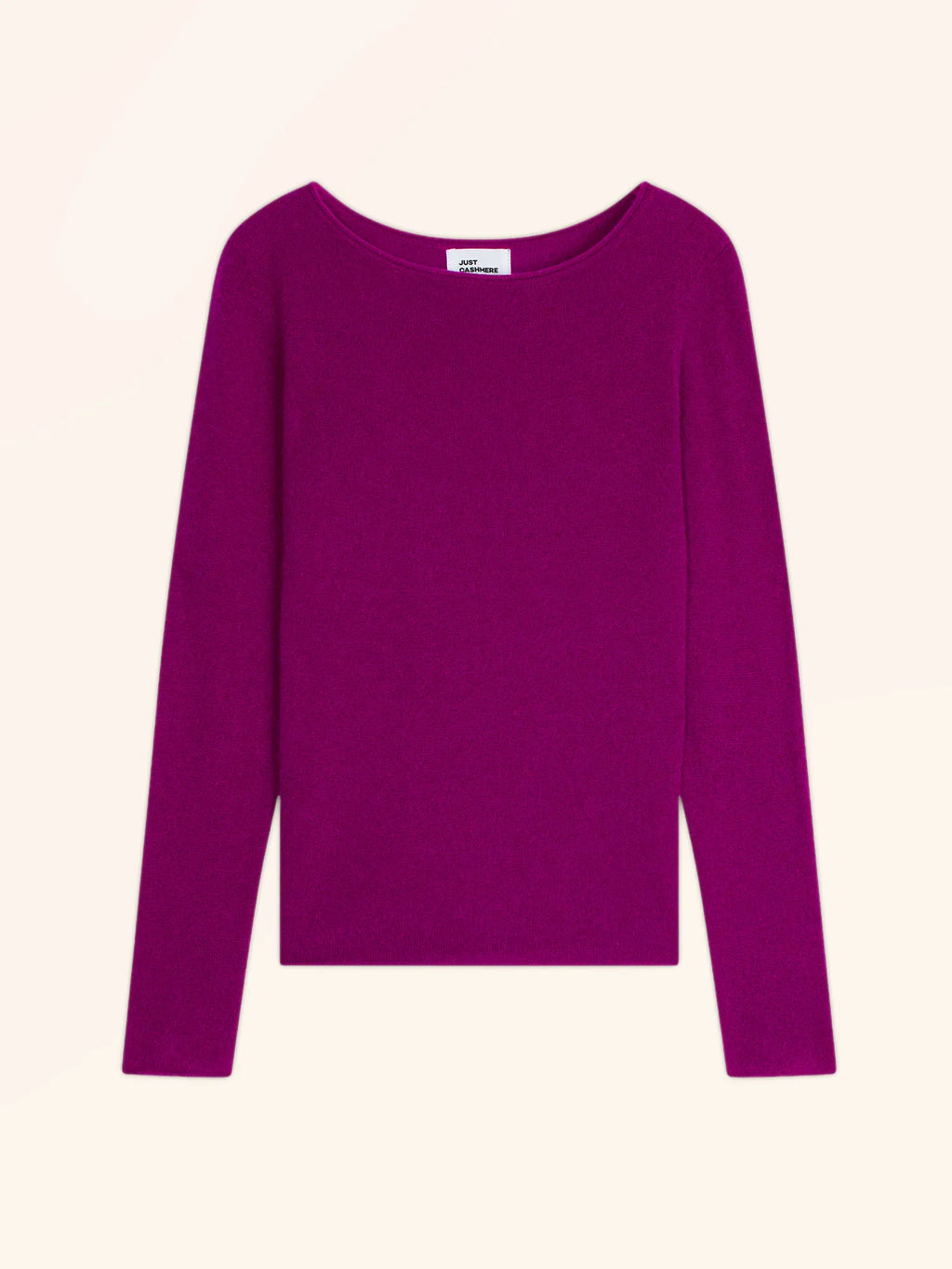 GRACE Pull Col Bateau Violine