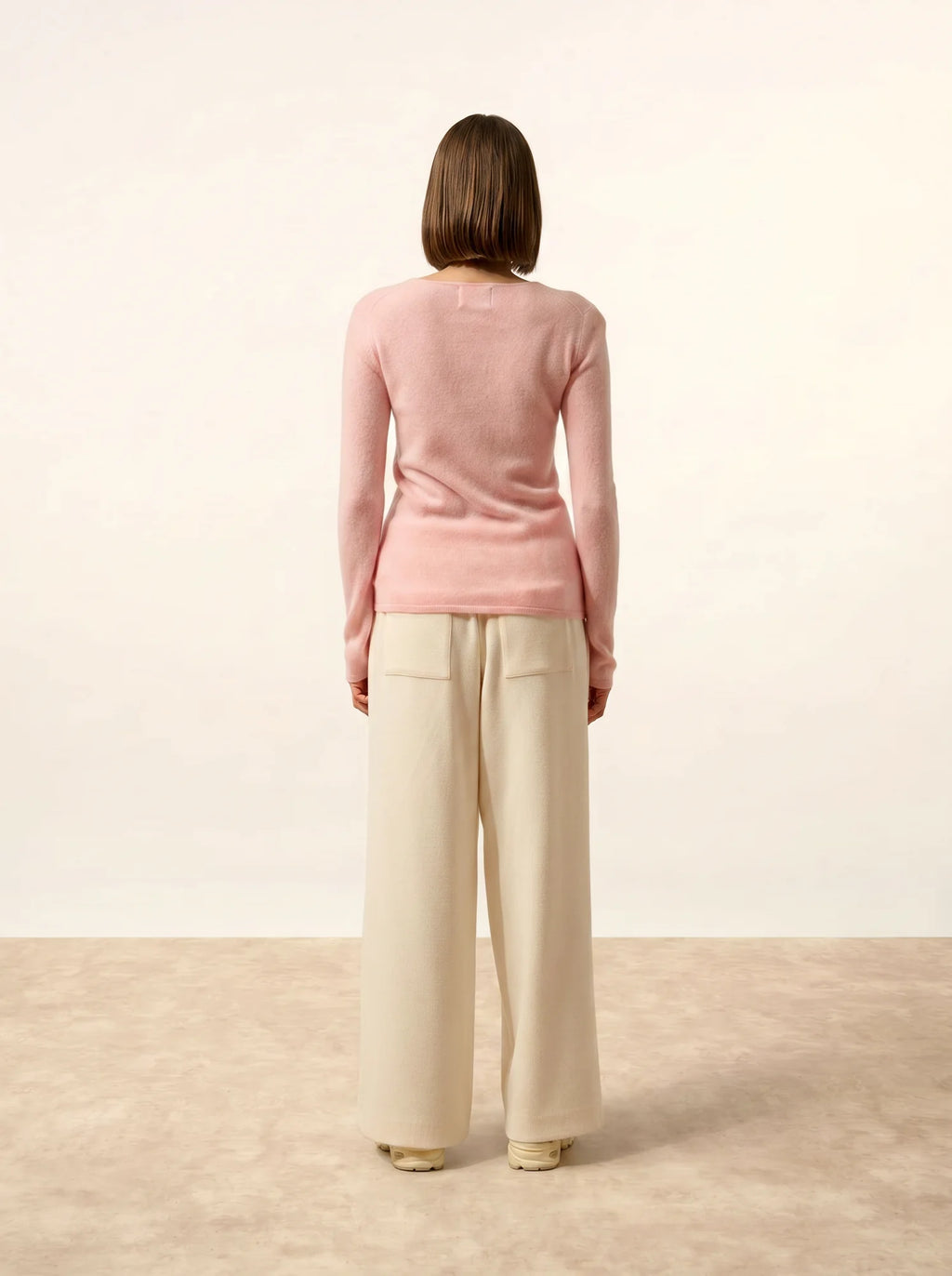 VIVIAN Pull Col Rond Ballerine