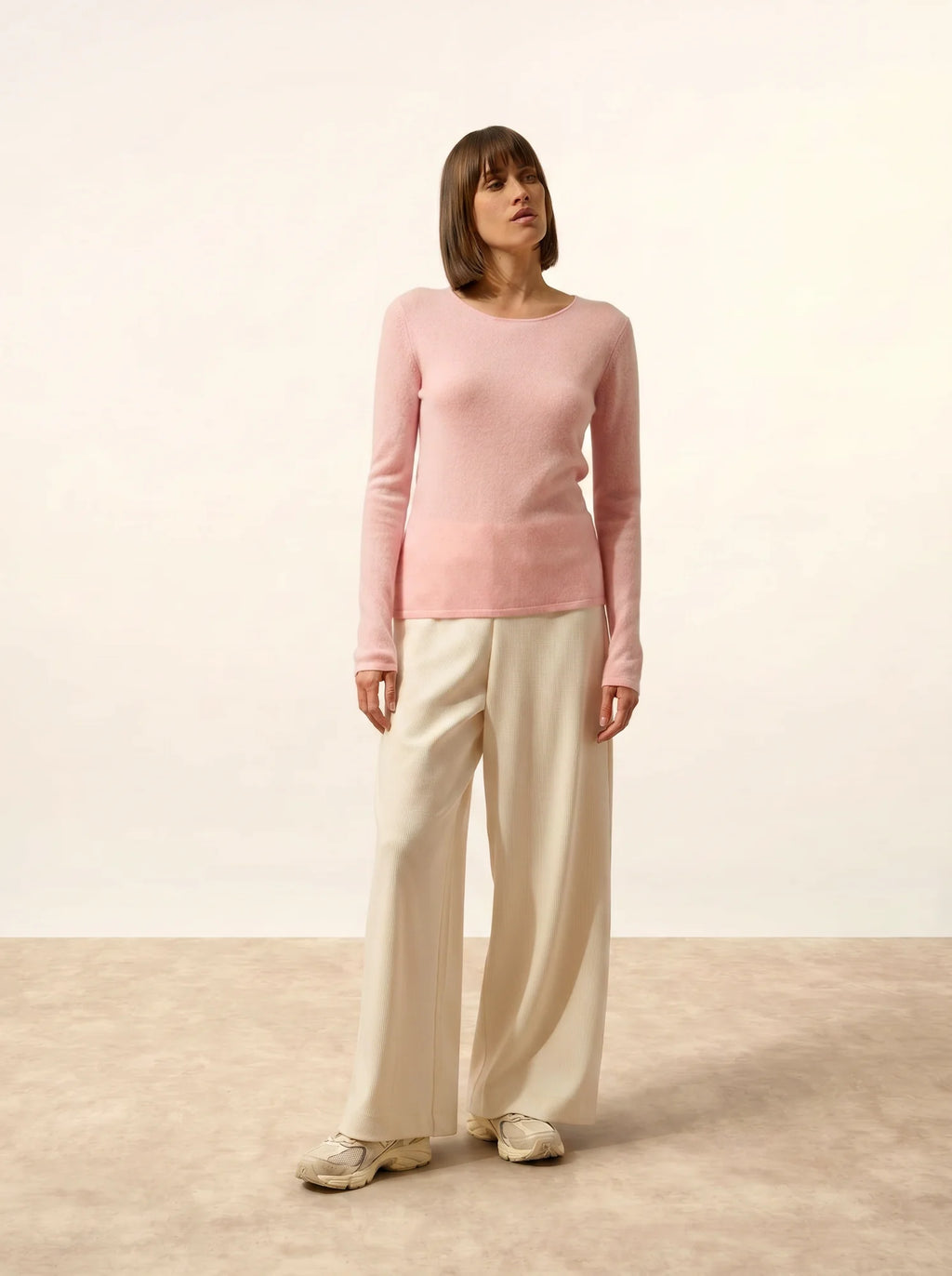 VIVIAN Pull Col Rond Ballerine