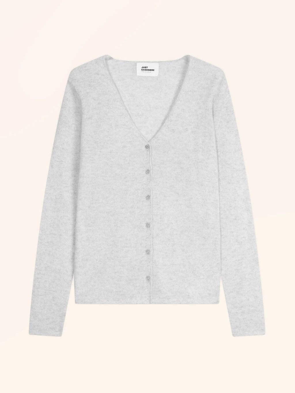 NORMA Cardigan V-Neck Heather Pearl Grey