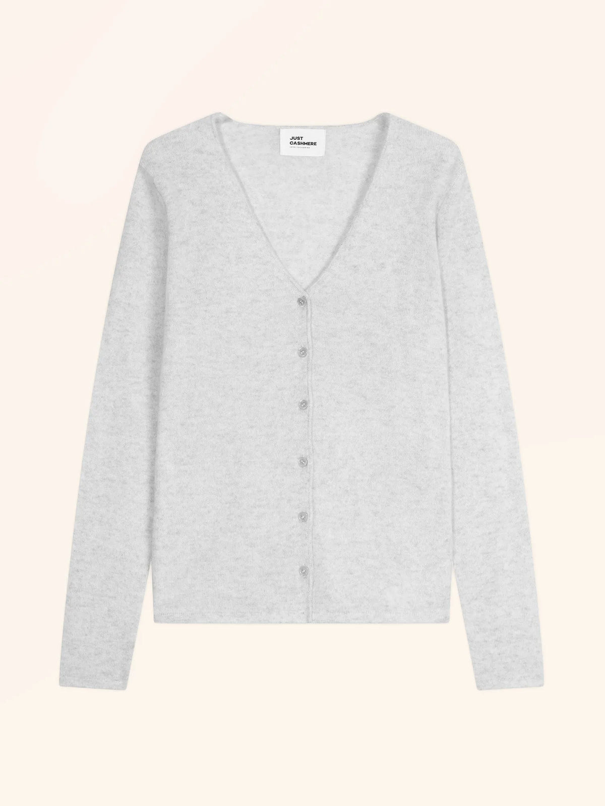 NORMA Cardigan V-Neck Heather Pearl Grey
