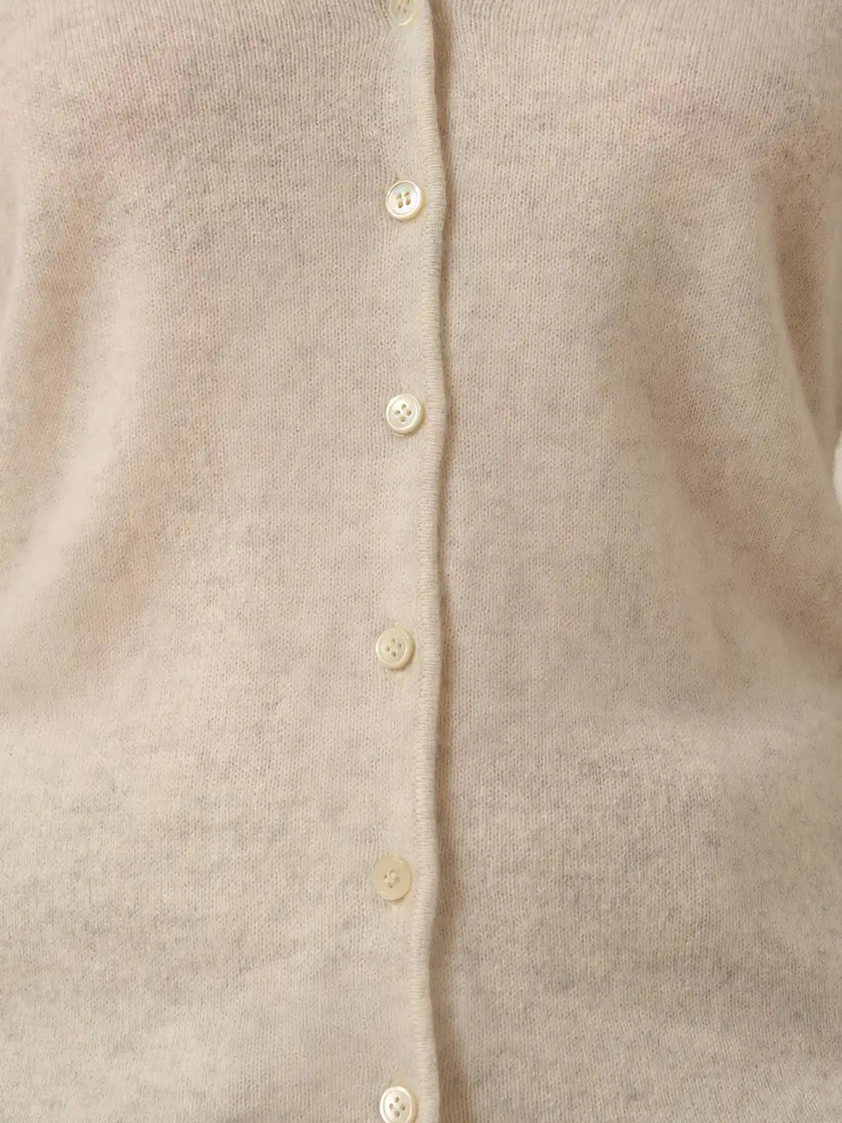NORMA Cardigan V-Neck Heather Pearl Grey