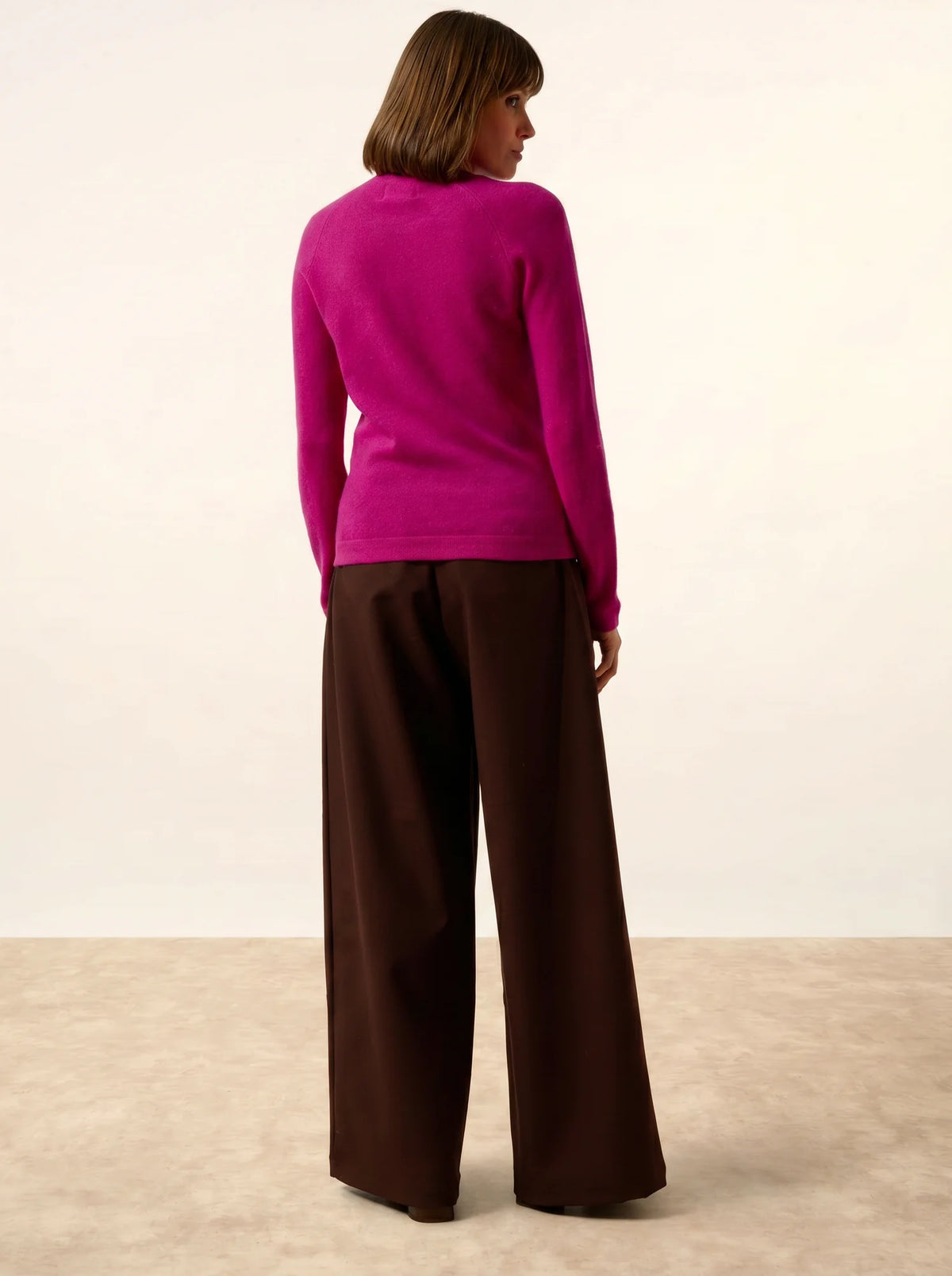 JANE Pull Col Rond Violine