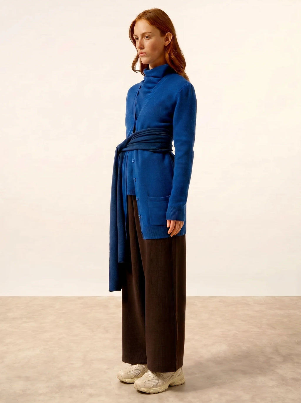 SPENCER Schal Mitternachtsblau