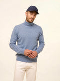 CONNOR Pullover Rollkragen Elfenbeinblau