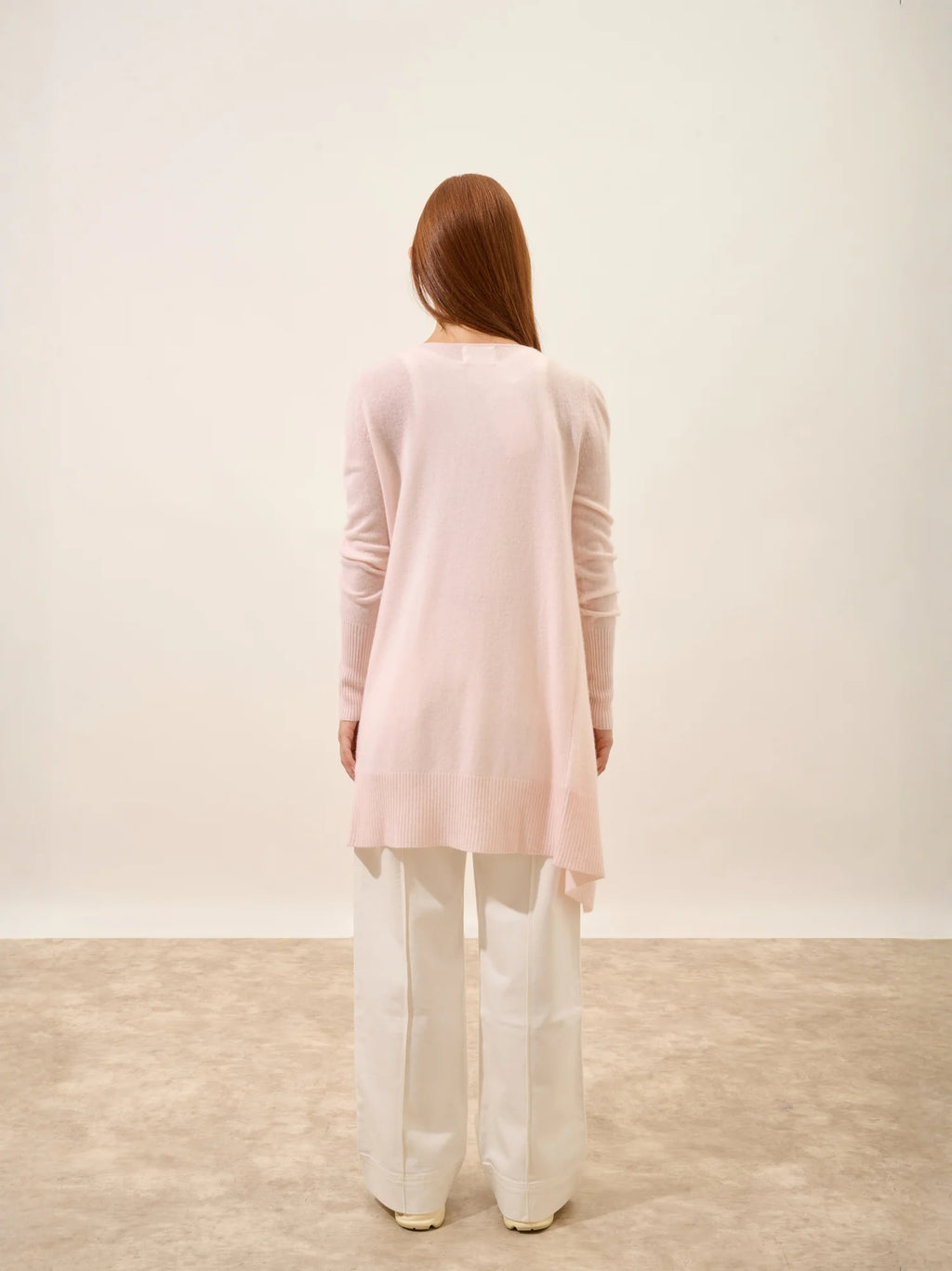 BROOKE Lange Jacke Babyrosa