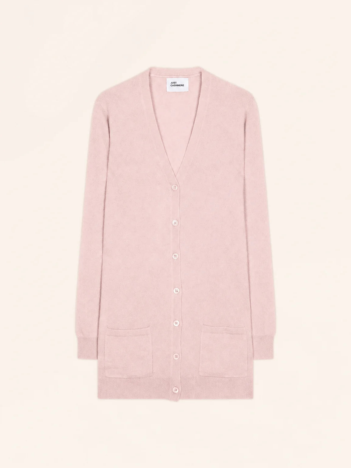 TOMMIE Cardigan Col V Rose Bébé