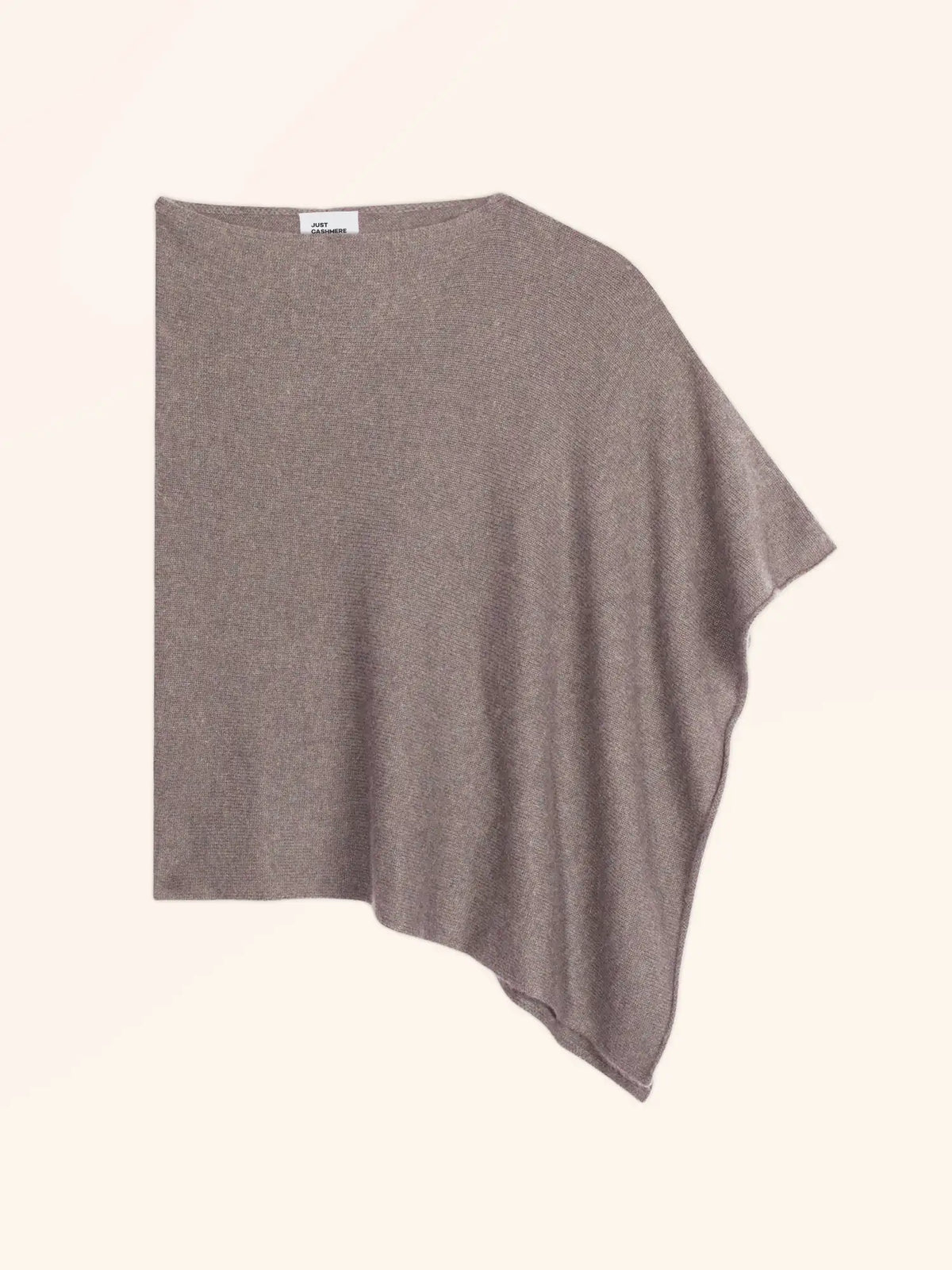 SALLY Poncho 4 Fils Caribou Chiné
