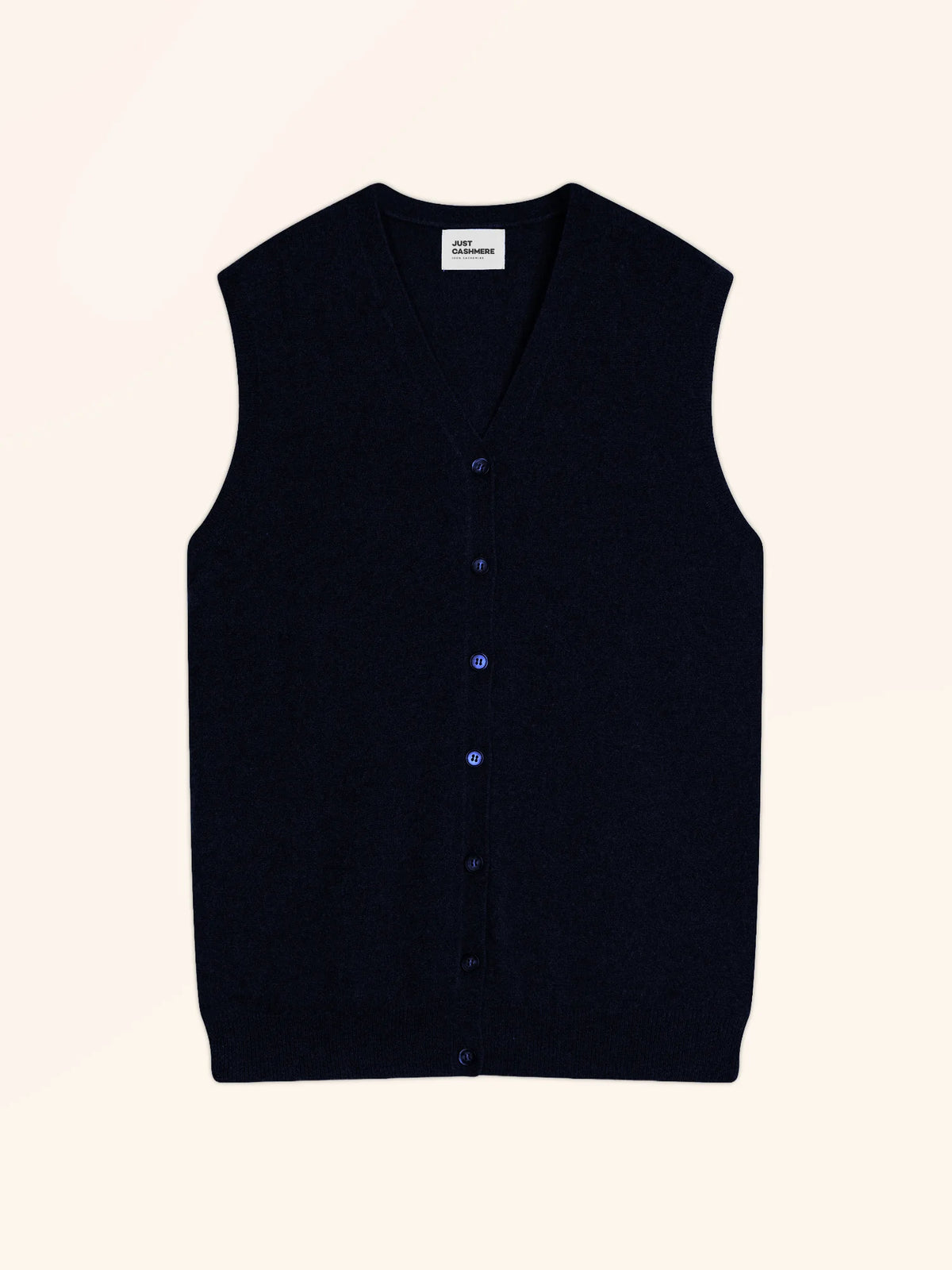 LANA cardigan col v sans manches caviar