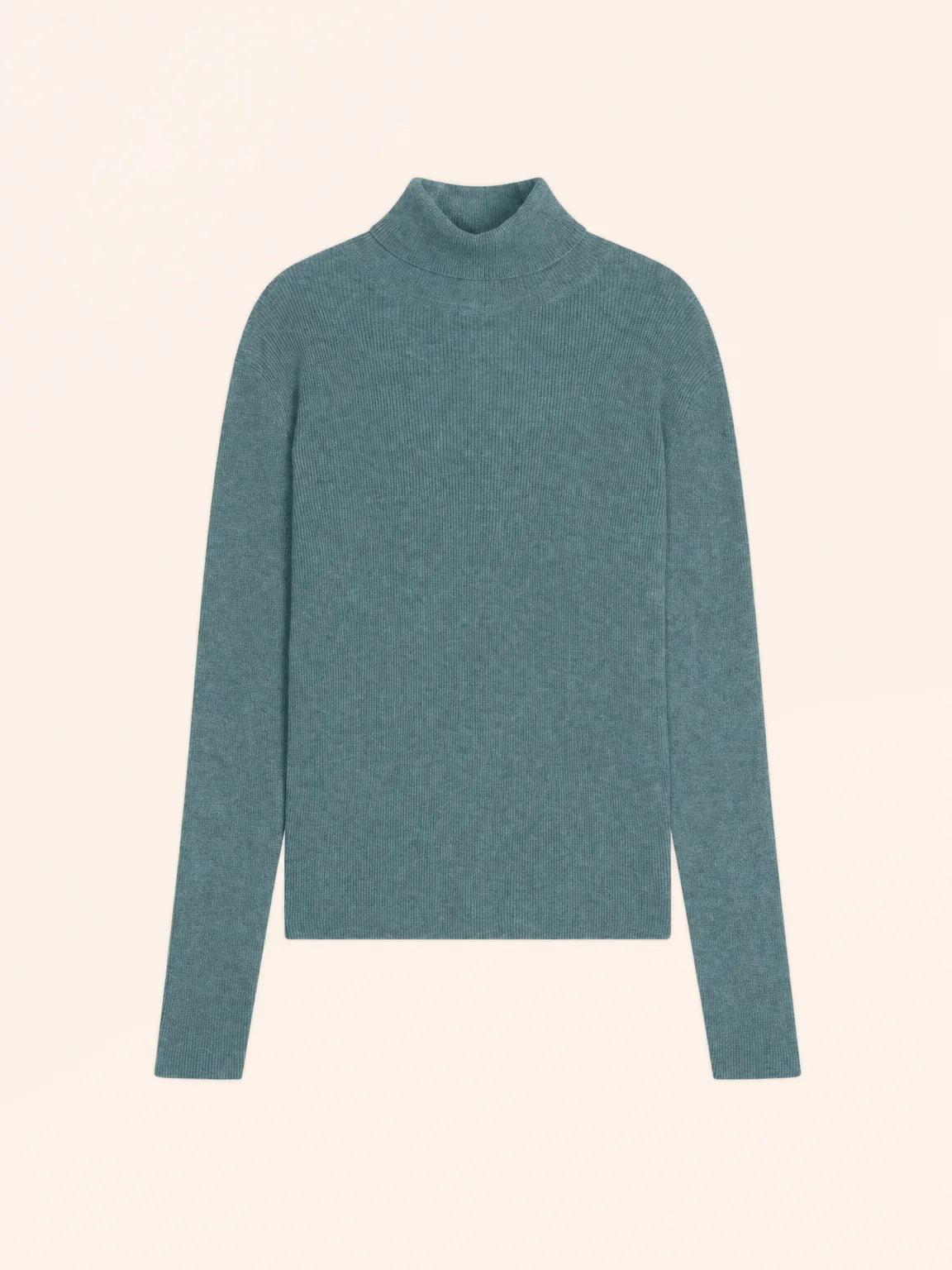 LANAIS Pull Col Roulé Eucalyptus