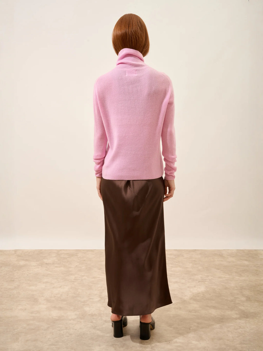 LANAIS Sweater Turtleneck Rose Quartz