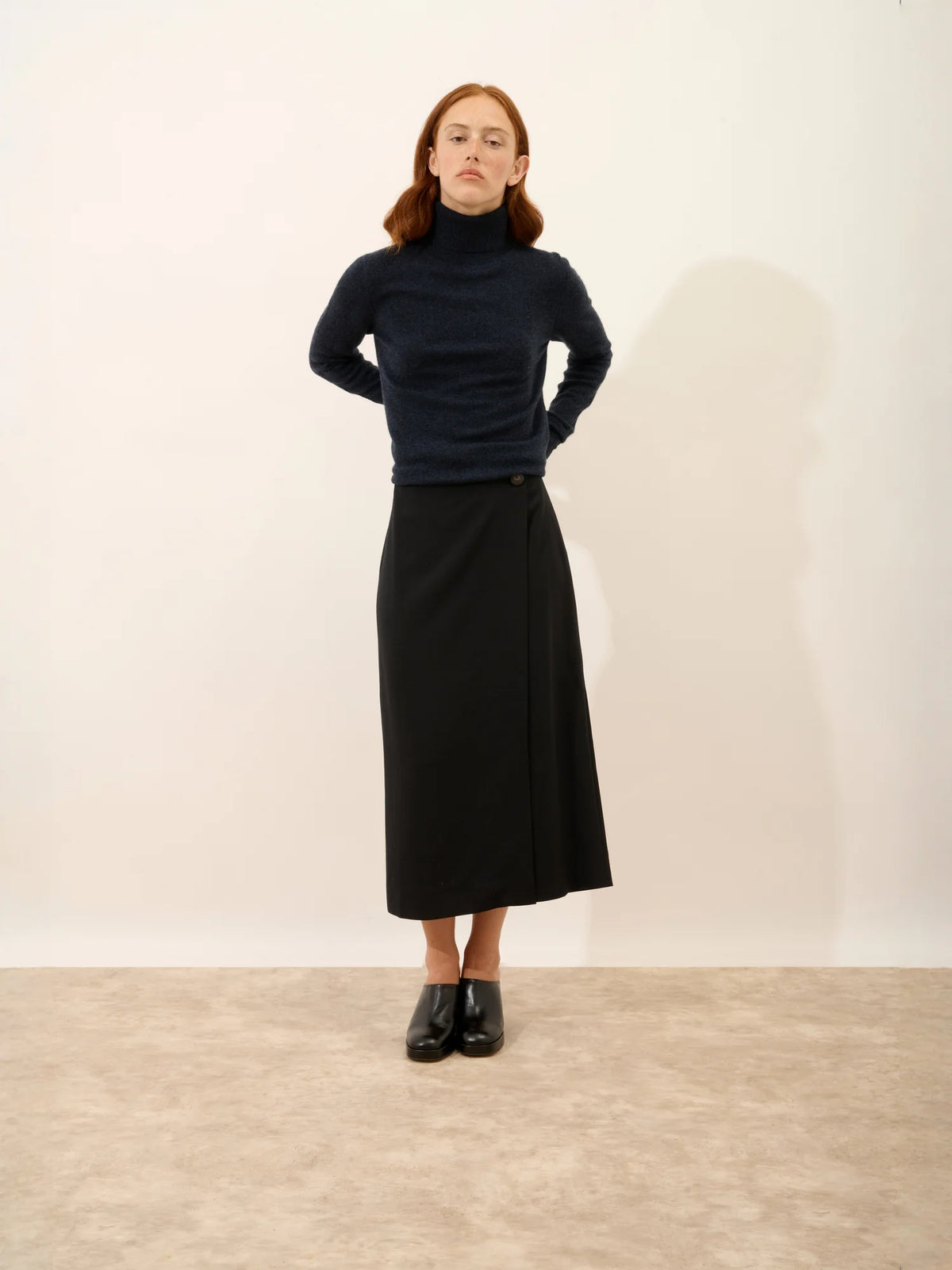 AVA Pullover Rollkragen Kaviar