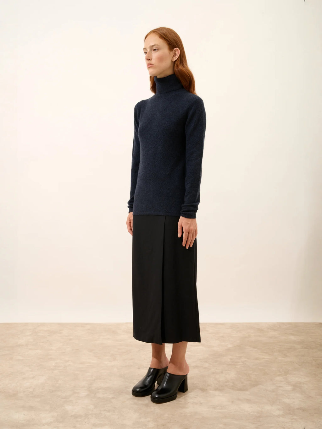 AVA Pullover Rollkragen Kaviar