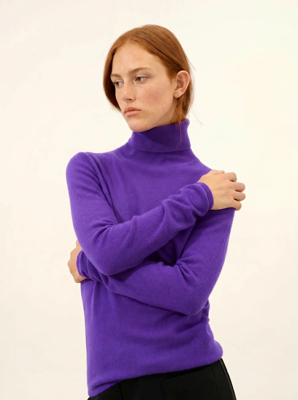 AVA Pull Col Roulé Gentiane