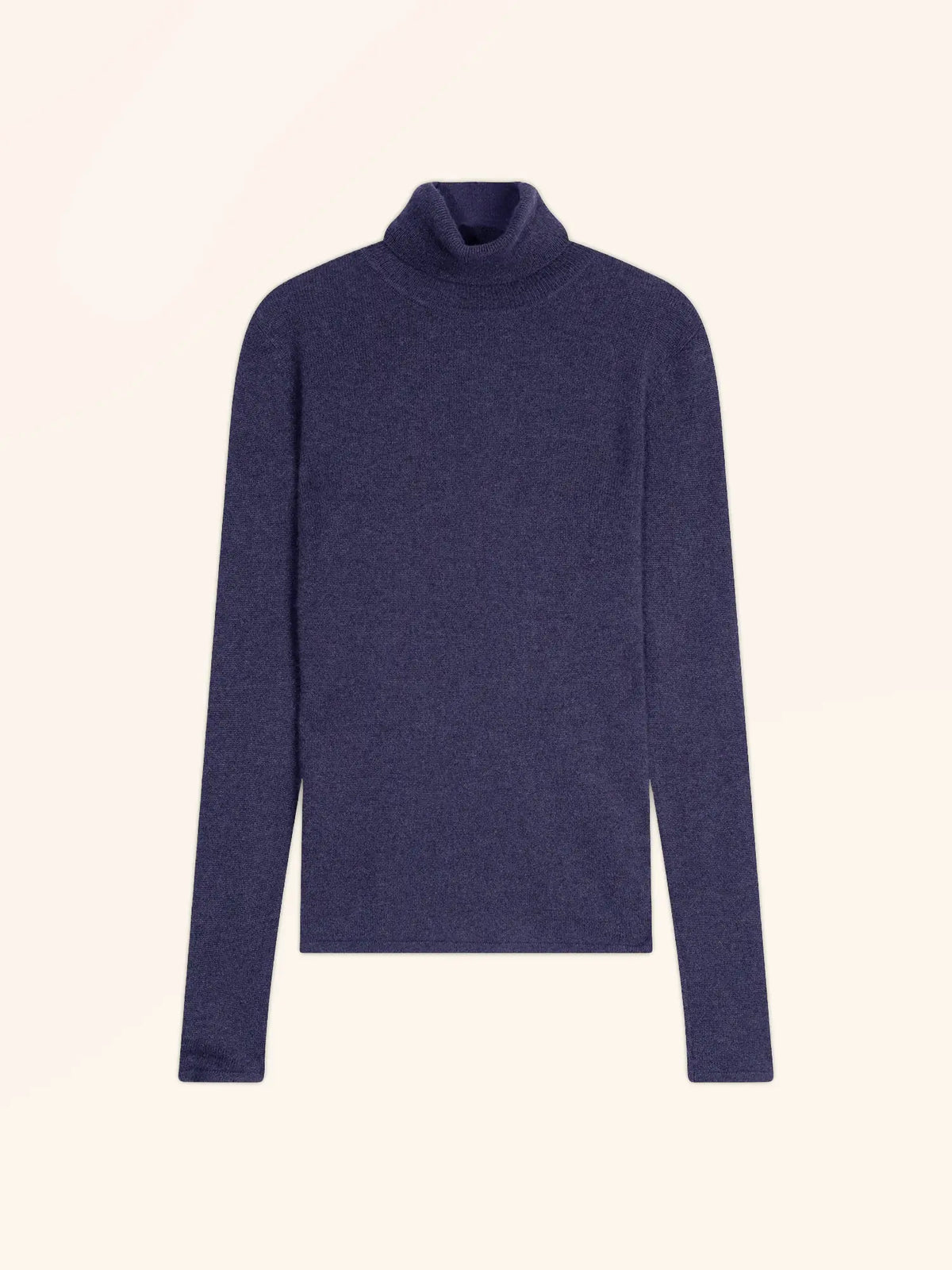 AVA Sweater Turtleneck Heather Purple Grey
