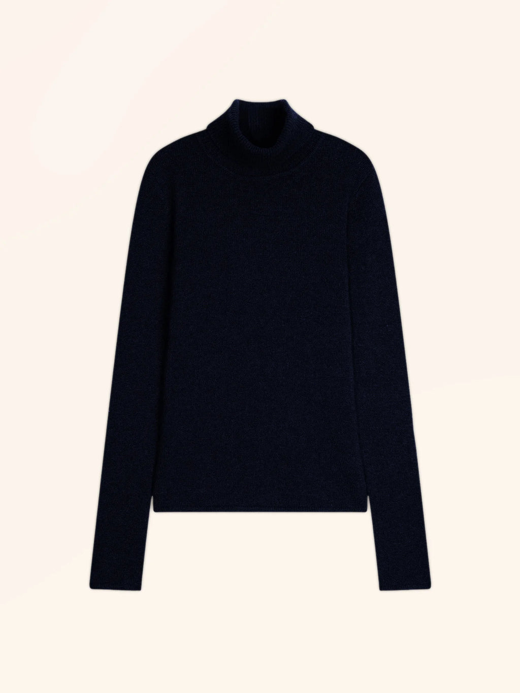 MATT Pull Col Roulé 4 Fils Caviar
