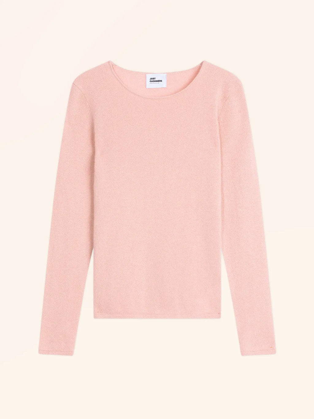 GRACE Pullover U-Boot-Ausschnitt Ballettrosa