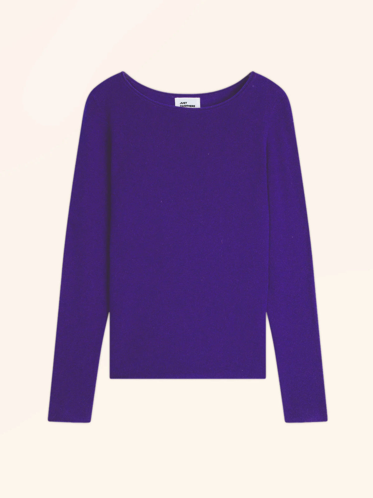 GRACE Pull Col Bateau Gentiane
