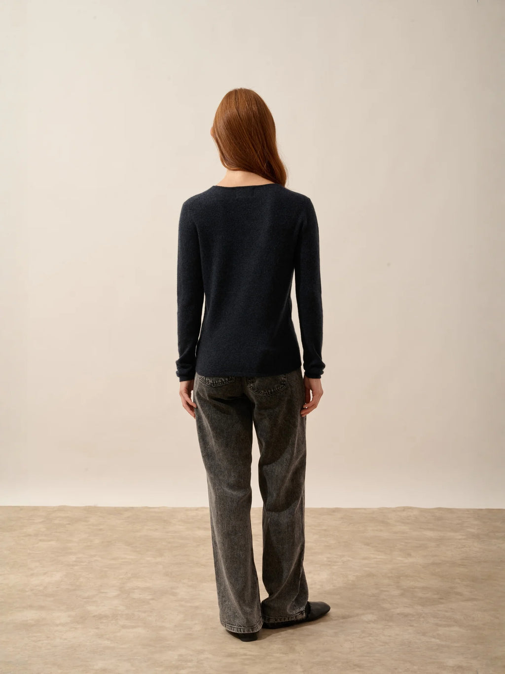 VIVIAN Pull Col Rond Caviar