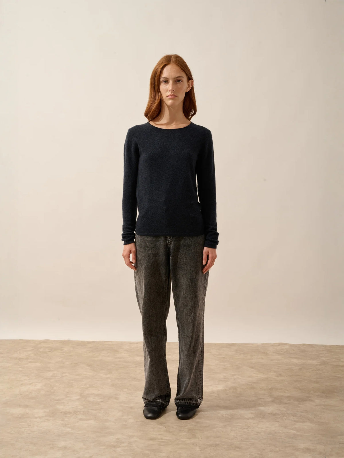 VIVIAN Pull Col Rond Caviar