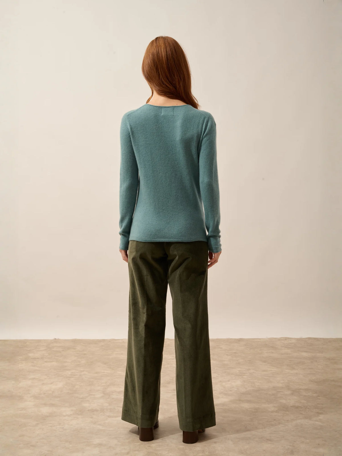 VIVIAN Pullover Rundhalsausschnitt Eucalyptus