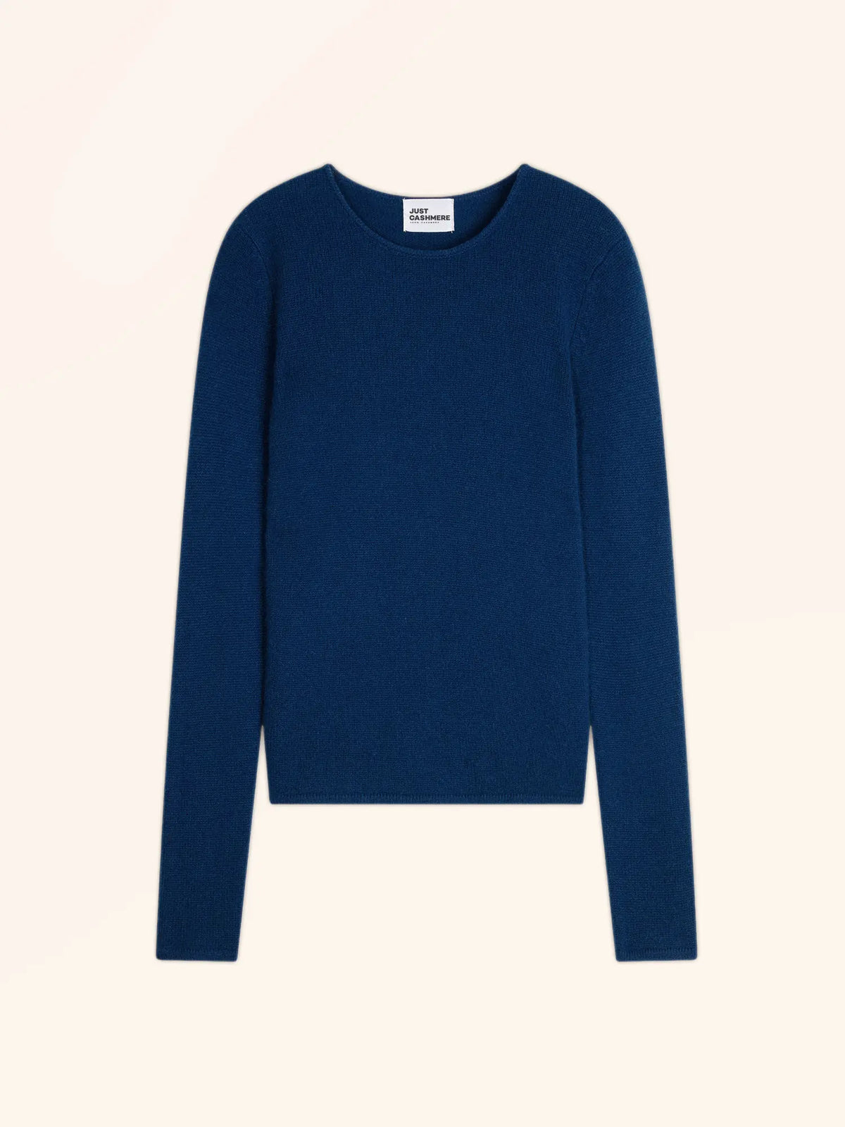 JOYCE Sweater Crew Neck 4 Ply Prussian Blue