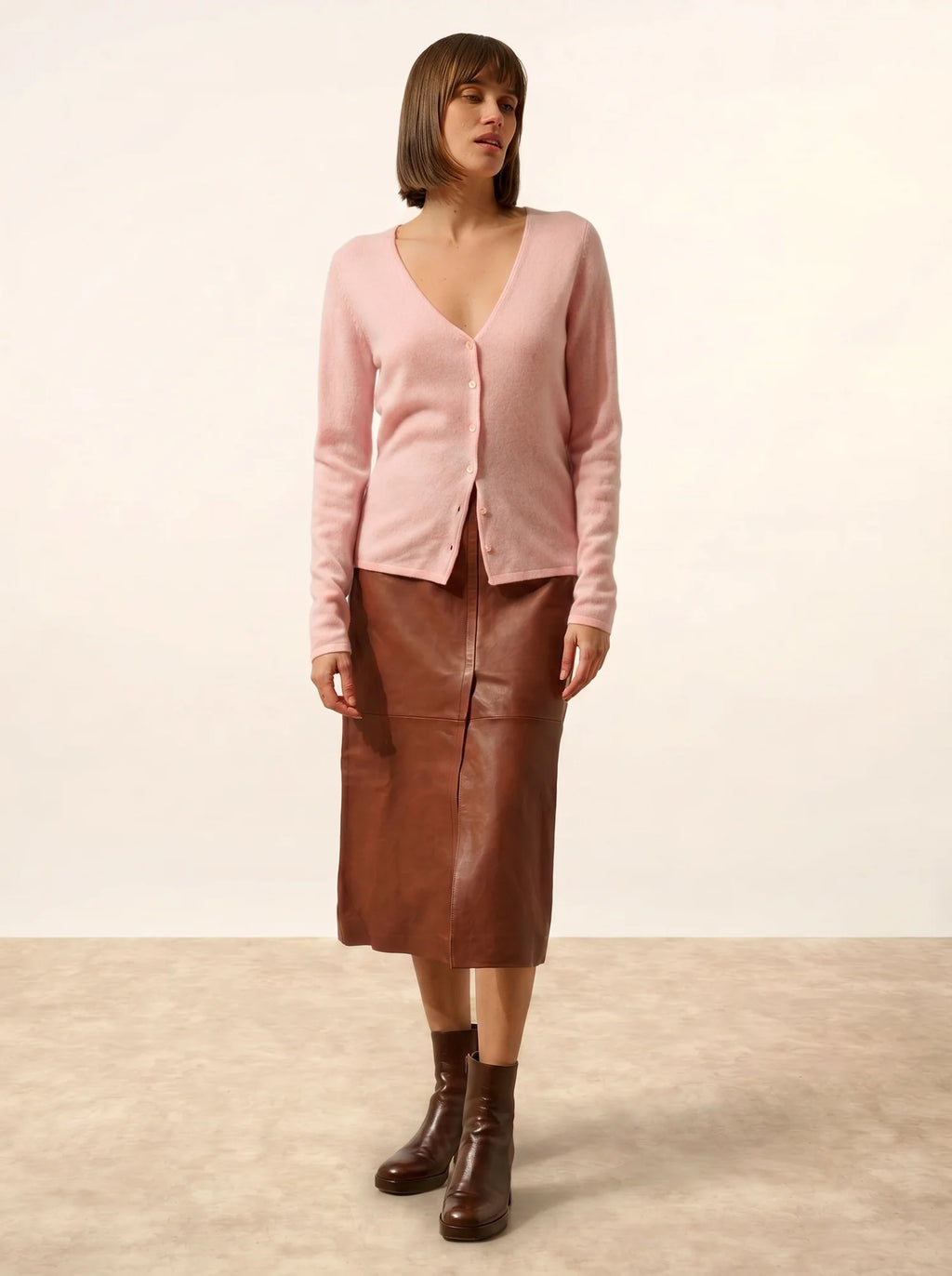 NORMA Cardigan Col V Ballerine