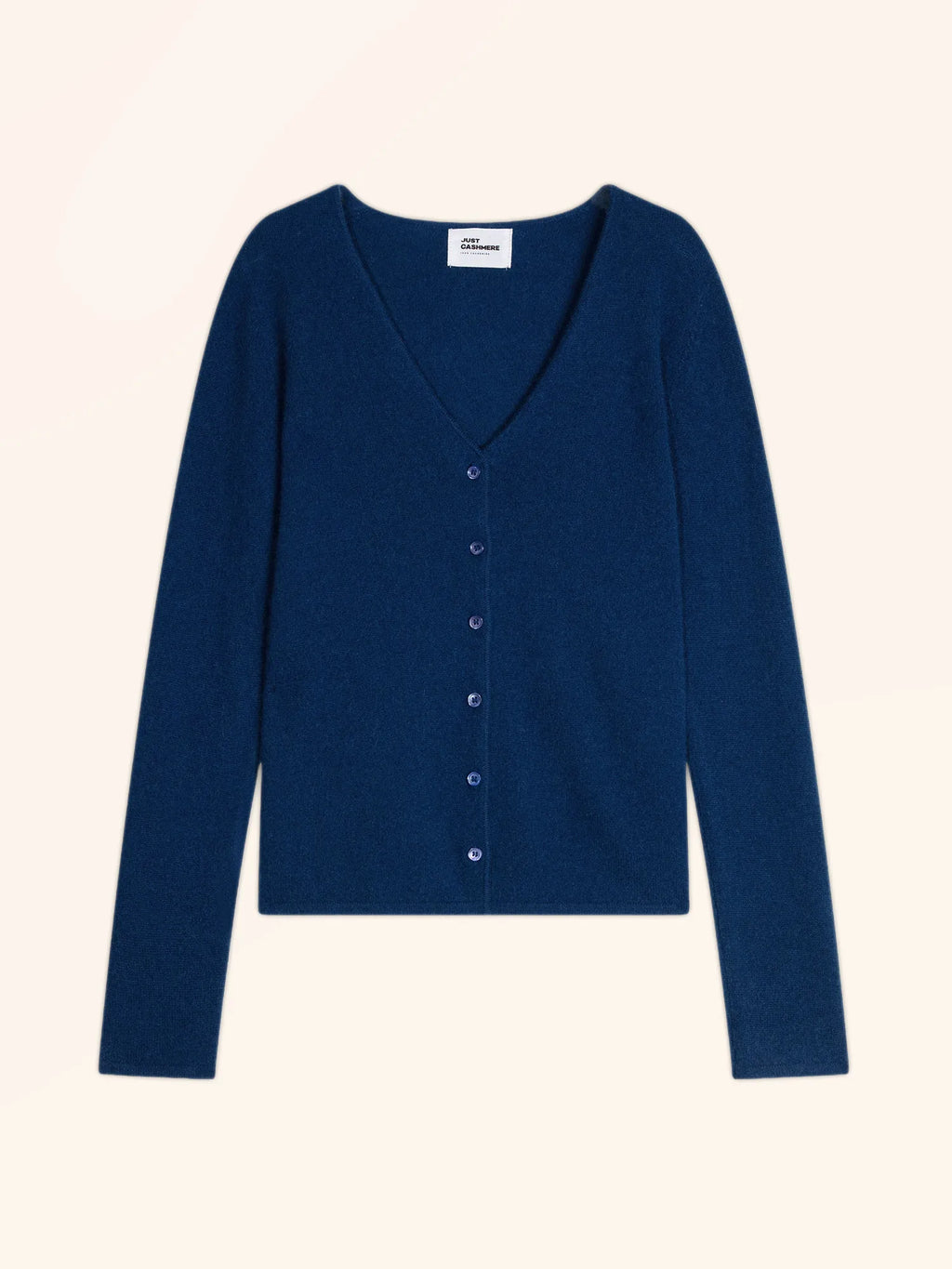 NORMA Strickjacke V-Ausschnitt Preußischblau