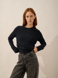 JANE Pullover Rundhalsausschnitt Kaviar