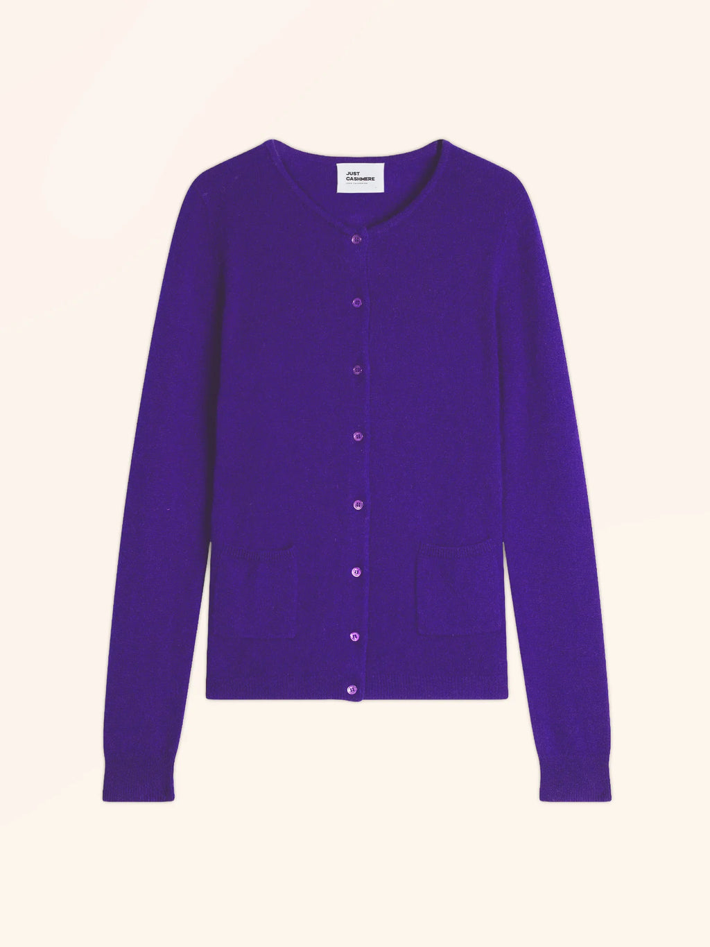 KATHARINE Cardigan Col Rond Gentiane