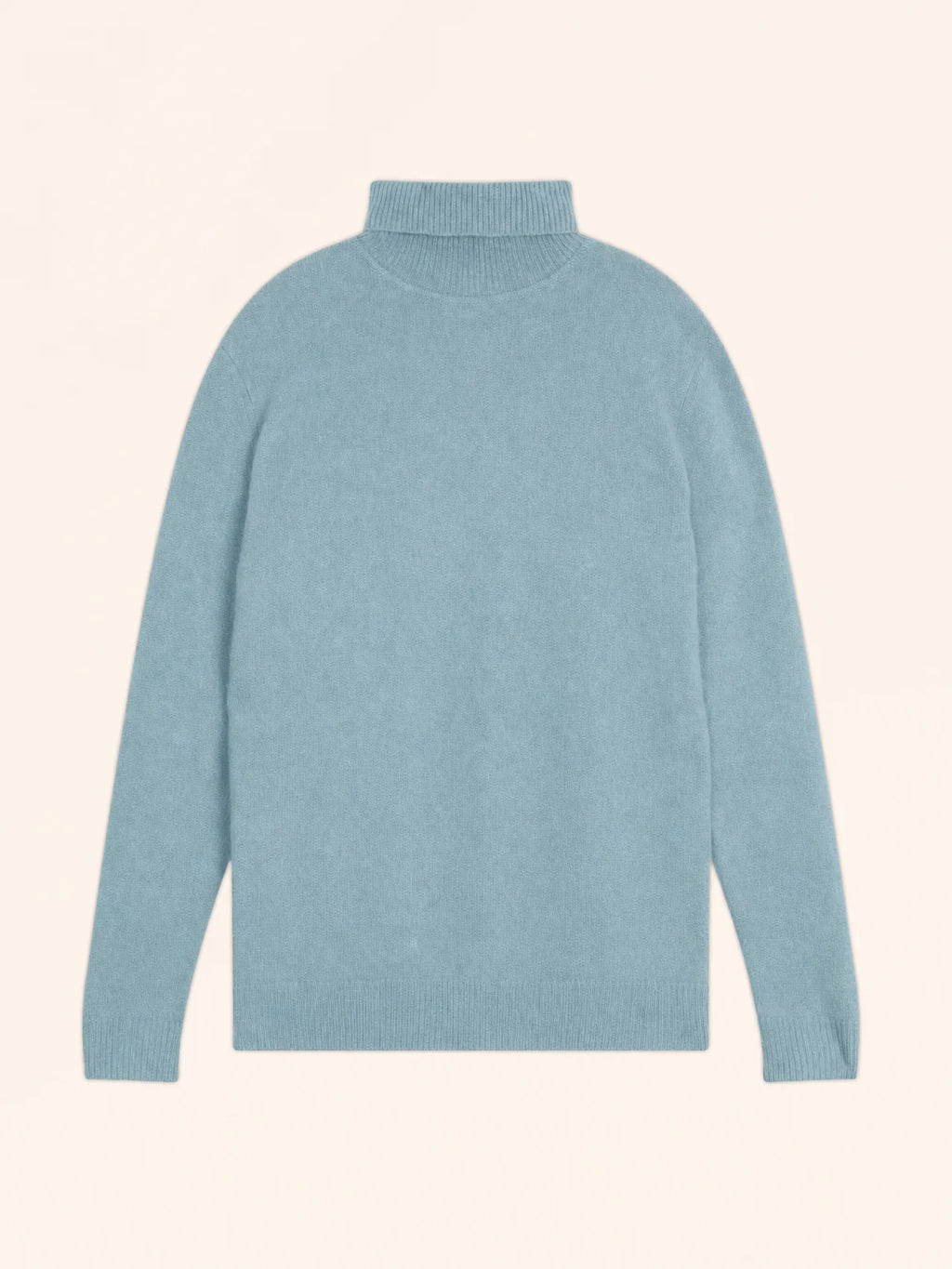 SACHA Sweater Turtleneck 4 Ply Light Petrol