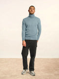 SACHA Sweater Turtleneck 4 Ply Light Petrol