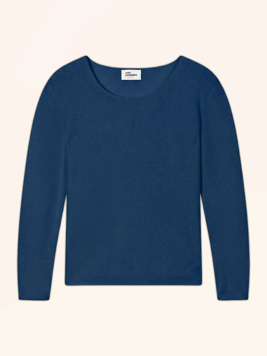 FIONA Pull Col Rond Bleu Perse