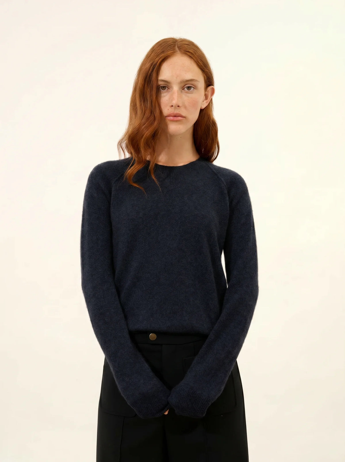 HELEN Pullover Rundhalsausschnitt Kaviar