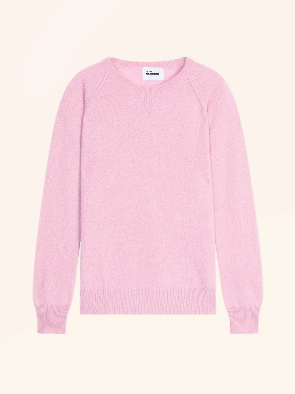 HELEN Pullover Rundhalsausschnitt Rosenquarz