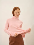LEXIE Pull Col Roulé Ballerine