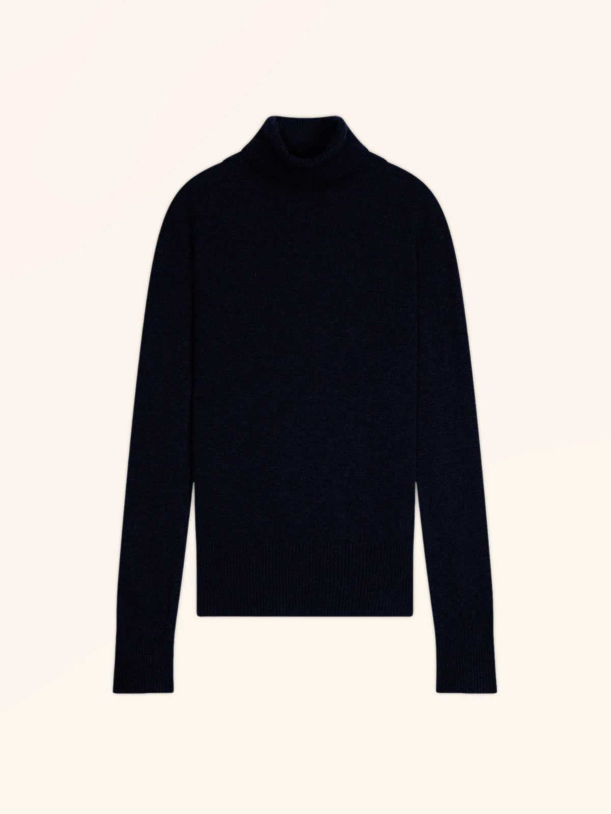 LEXIE Pull Col Roulé Caviar