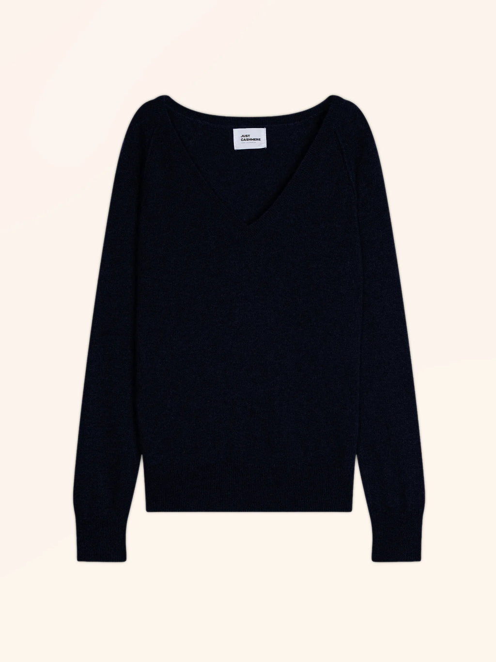 PHOEBE Pullover V-Ausschnitt Kaviar