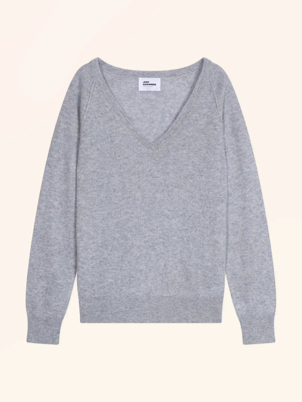 PHOEBE Pull Col V Horizon Chiné