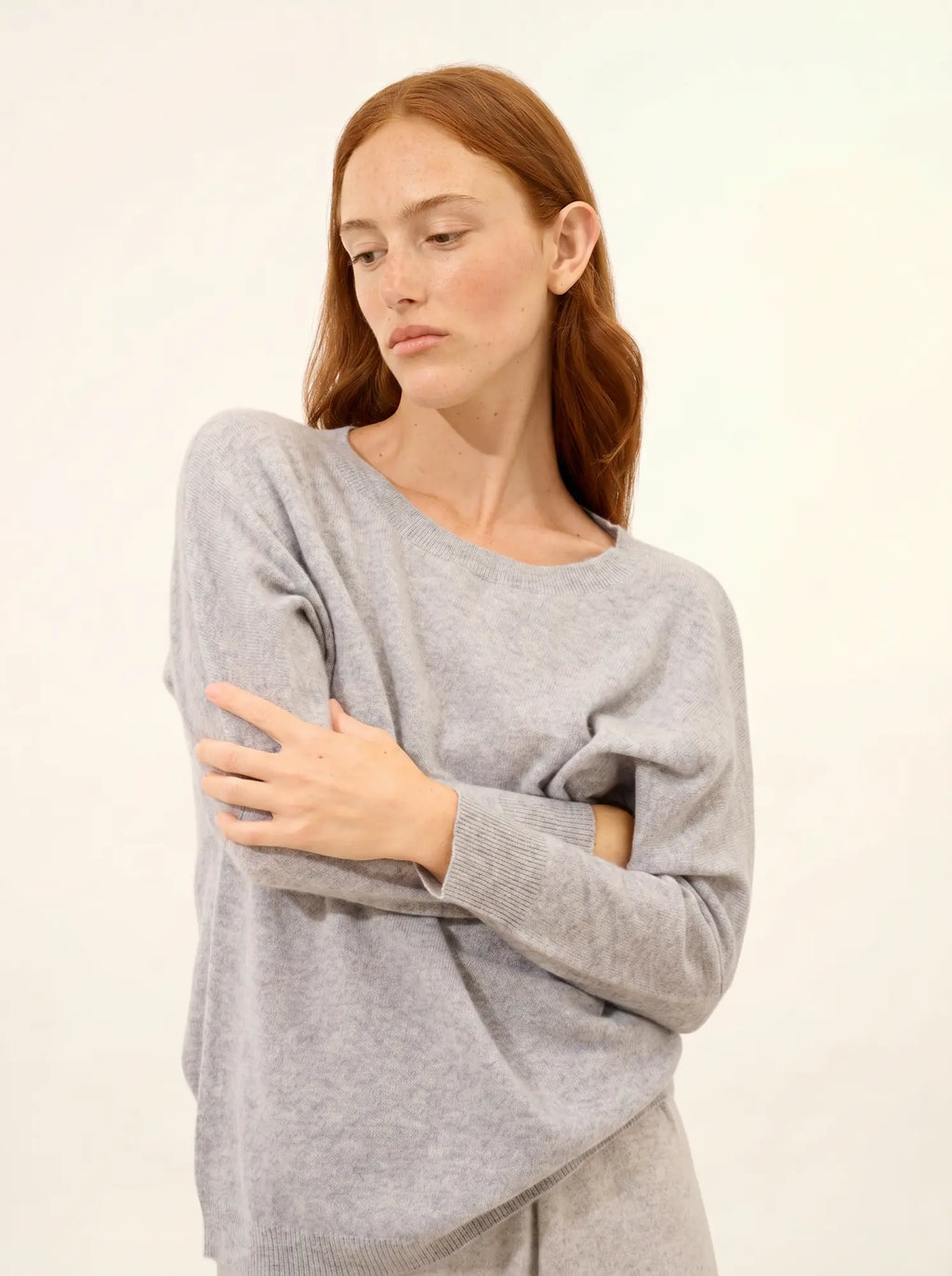 REBECCA Pull Chauve Souris Horizon Chiné