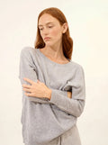 REBECCA Pull Chauve Souris Horizon Chiné